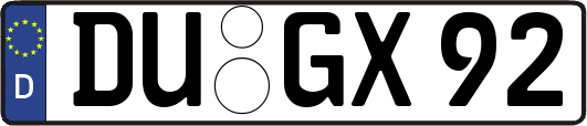 DU-GX92