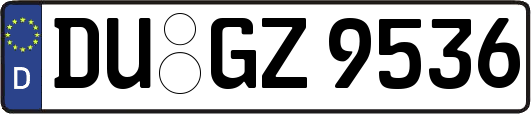 DU-GZ9536