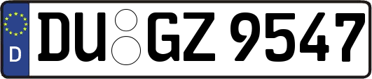 DU-GZ9547