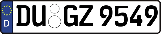 DU-GZ9549