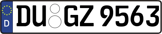 DU-GZ9563