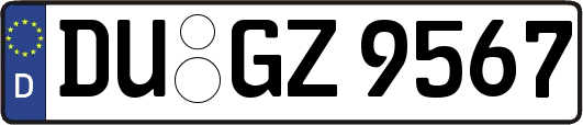 DU-GZ9567