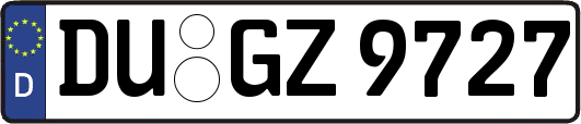 DU-GZ9727