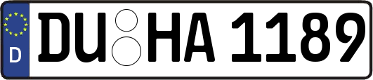 DU-HA1189