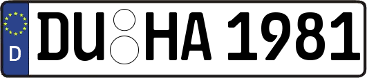 DU-HA1981