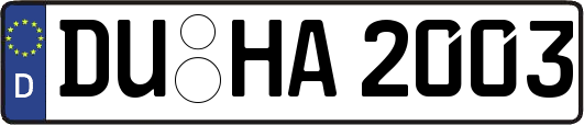 DU-HA2003