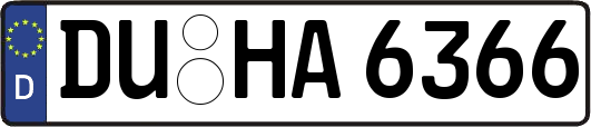 DU-HA6366