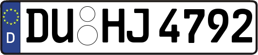DU-HJ4792