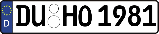 DU-HO1981