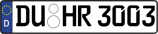 DU-HR3003