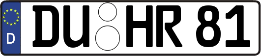 DU-HR81