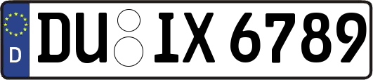 DU-IX6789