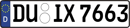 DU-IX7663