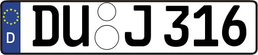 DU-J316