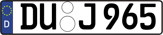 DU-J965