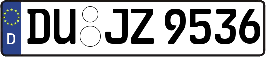 DU-JZ9536