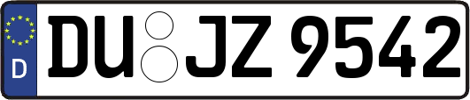 DU-JZ9542