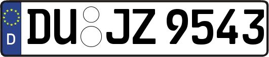 DU-JZ9543
