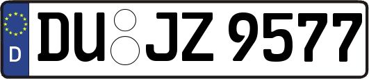 DU-JZ9577
