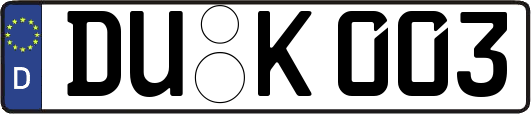 DU-K003
