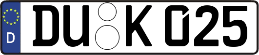 DU-K025