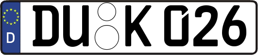 DU-K026