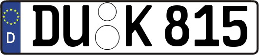 DU-K815
