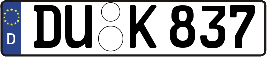 DU-K837