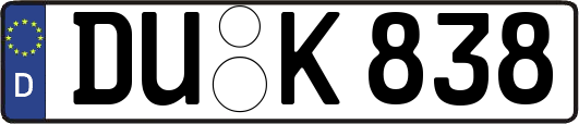 DU-K838