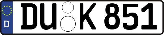 DU-K851