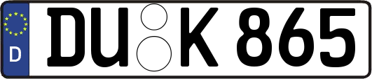 DU-K865