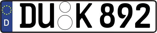 DU-K892