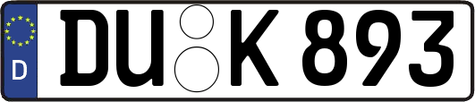 DU-K893