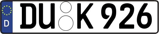 DU-K926