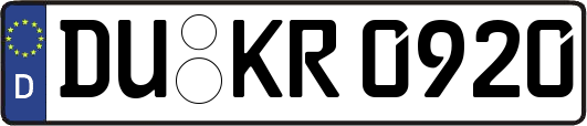 DU-KR0920
