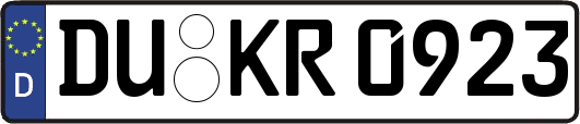 DU-KR0923