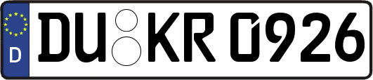 DU-KR0926