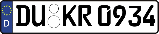 DU-KR0934