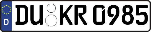 DU-KR0985