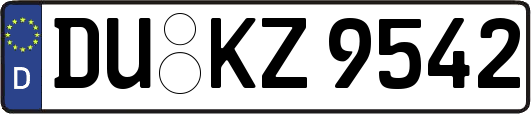 DU-KZ9542