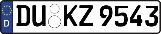 DU-KZ9543