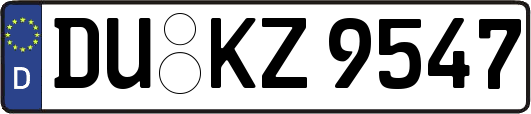 DU-KZ9547