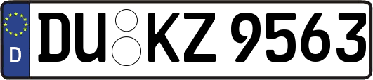 DU-KZ9563