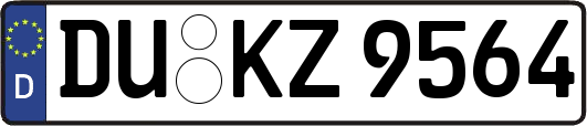 DU-KZ9564