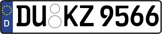 DU-KZ9566
