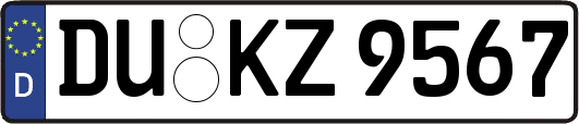 DU-KZ9567