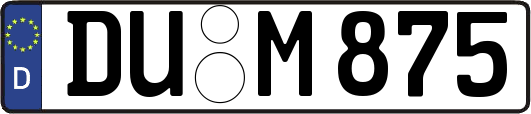 DU-M875