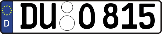 DU-O815