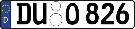 DU-O826