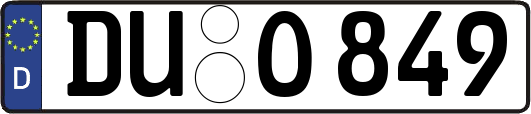 DU-O849